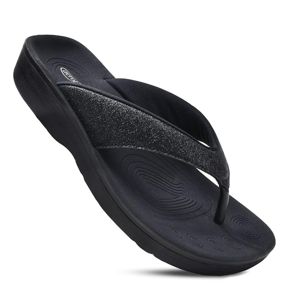 Comfy Arch Support Flip Flops for Women Orthopedic Slip on Sandals